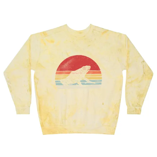 Discover Vintage Retro Poison Dart Frog Blast Sweatshirts