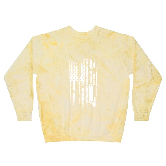 Discover American Flag Woodworking Blast Sweatshirts