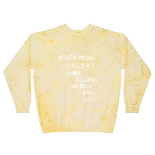 Discover Womens Equal Rights Women Rights Political Feminism Feminist Gift V-Neck Blast Sweatshirts