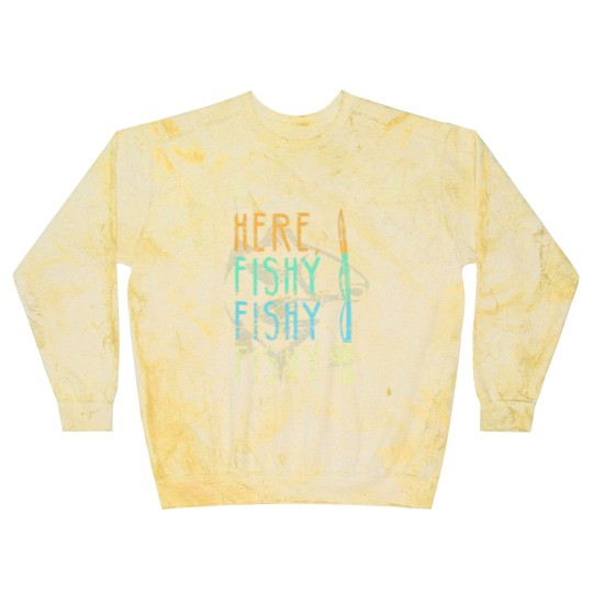 Discover Here Fishy Fishy Fishy Blast Sweatshirts