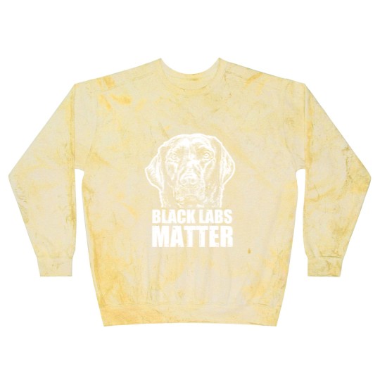 Discover Black Labs Matter Funny Dog Animal Lover Blast Sweatshirts