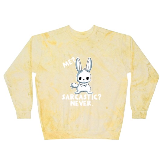 Discover Funny Bunny Me Sarcastic Never Rabbit Gift Blast Sweatshirts