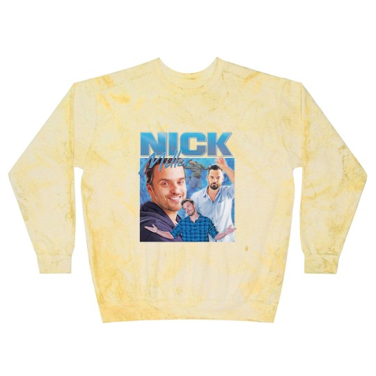 Discover Nick Miller Homage Blast Sweatshirts Blast Sweatshirts Top Funny TV Icon Gift Men's Women's Girl