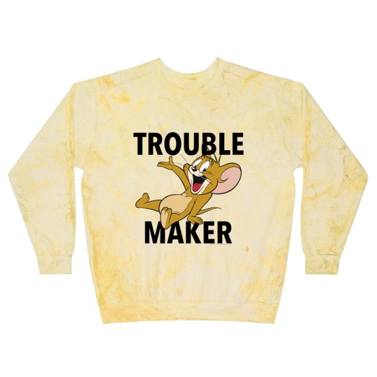 Discover Tom And Jerry Blast Sweatshirts Trouble Maker Portrait