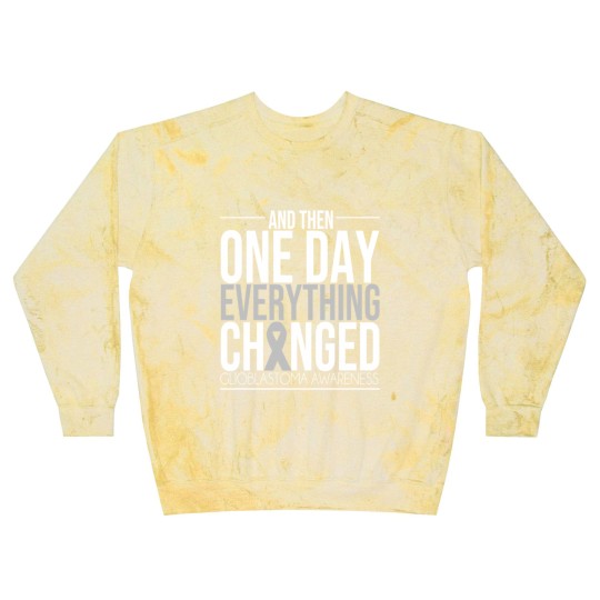 Discover Glioblastoma Awareness Figh Brain Tumor Cancer Blast Sweatshirts