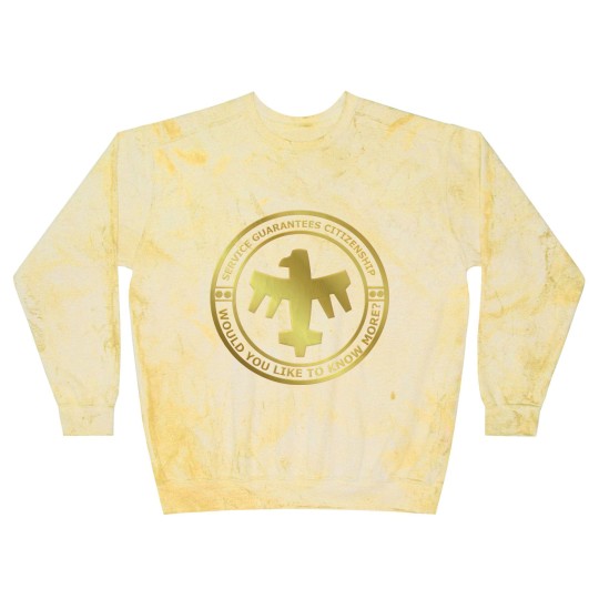 Discover Service Guarantees Citizenship. - Starship Troopers - Blast Sweatshirts