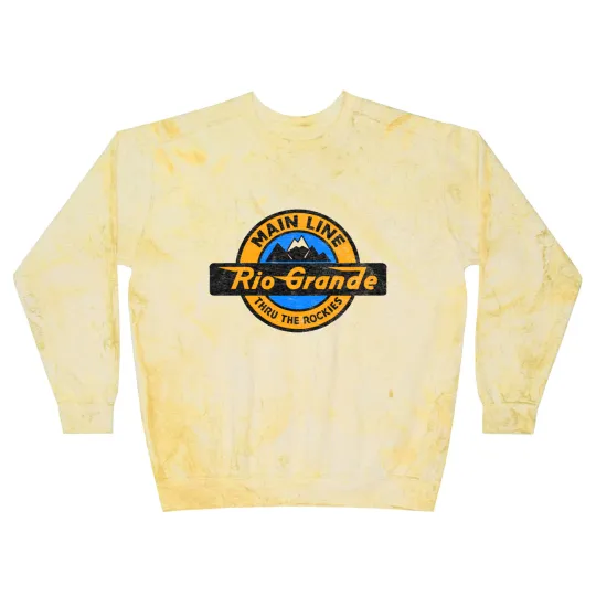 Discover D&RGW Denver and Rio Grande Western Railroad - Rio Grande - Blast Sweatshirts