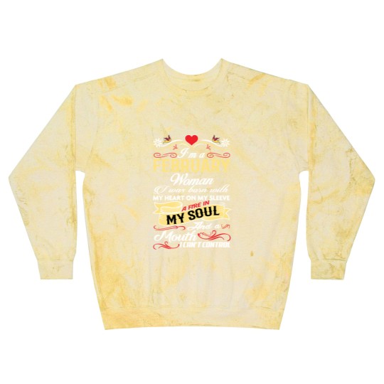 Discover FEBRUARY WOMAN Blast Sweatshirts