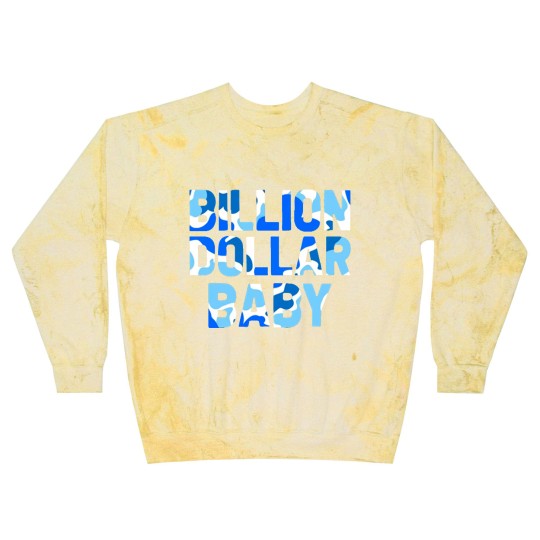 Discover Billion Dollar Baby Blueberry Camo Blast Sweatshirts