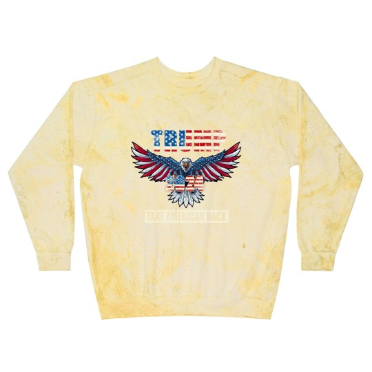 Discover Trump 2024 Flag Take America Back Men Women - Trump 2024 Blast Sweatshirts