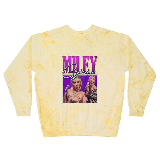 Discover Miley Cyrus Blast Sweatshirts