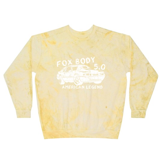 Discover Mustang Foxbody American Fox body stang Muscle classic Car 5.0L - Foxbody Mustang - Blast Sweatshirts