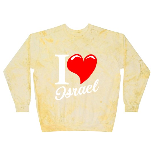 Discover I love Israel - Israel - Blast Sweatshirts
