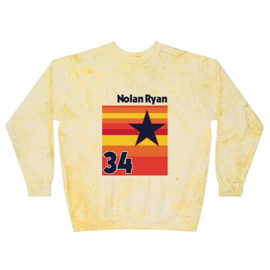 Discover Retro Nolan Ryan Uniform Tribute - Baseball Lover - Blast Sweatshirts