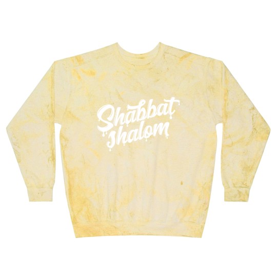 Discover Shabbat Shalom Drip - Sabbath - Blast Sweatshirts