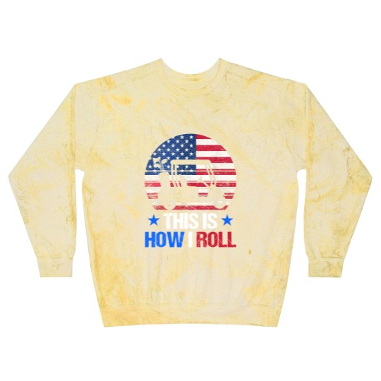 Discover Golf Cart This Is How I Roll USA Flag Golfer 4th Of July Blast Sweatshirts