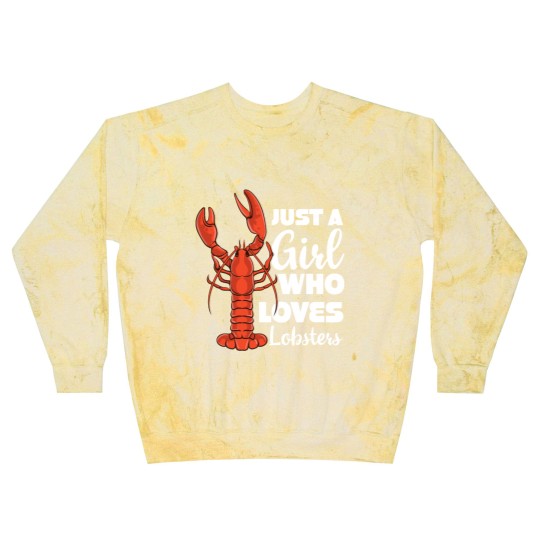 Discover Just a Girl Who Loves Lobsters Lobster Seafood Blast Sweatshirts