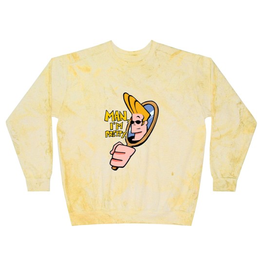 Discover Johnny Bravo™ "Man, I'm Pretty." Quote Essential Blast Sweatshirts