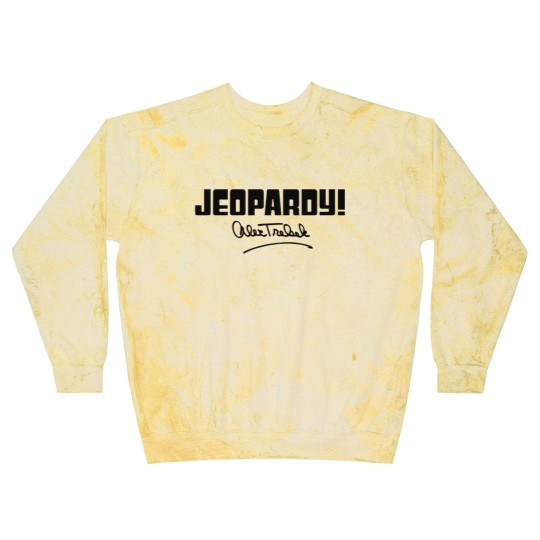 Discover Jeopardy Alex Trebek Signature - Black - Alex Trebek - Blast Sweatshirts