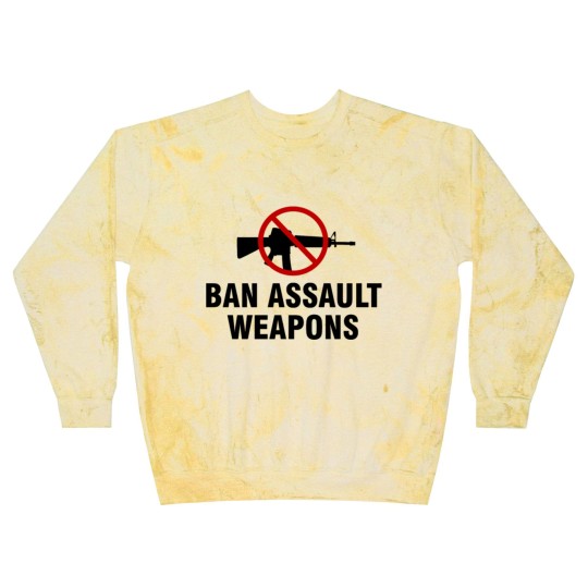 Discover Ban assault weapons Blast Sweatshirts