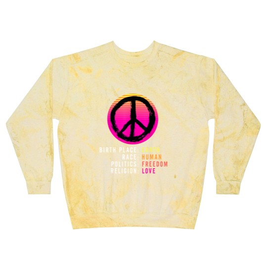 Discover Birthplace Earth-Race Human-Equality Blast Sweatshirts