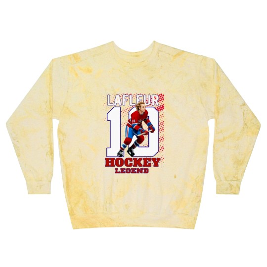 Discover Guy Lafleur 10 Canadian Hockey Legend Classic Blast Sweatshirts