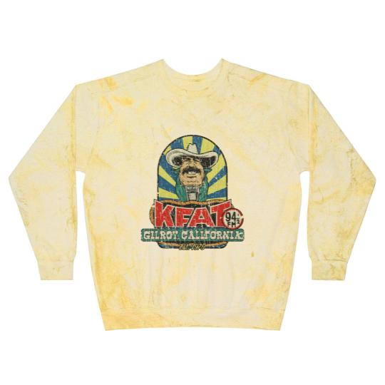Discover KFAT 94.5 FM 1975 - Cowboy - Blast Sweatshirts