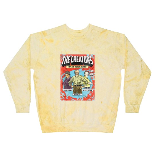 Discover The Creators - Stan Lee - Blast Sweatshirts