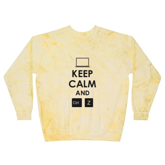 Discover keep calm and ctrl z Blast Sweatshirts