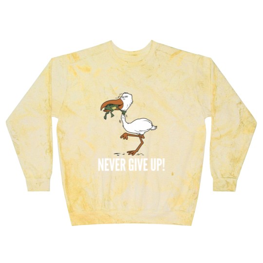 Discover Never Give Up Blast Sweatshirts