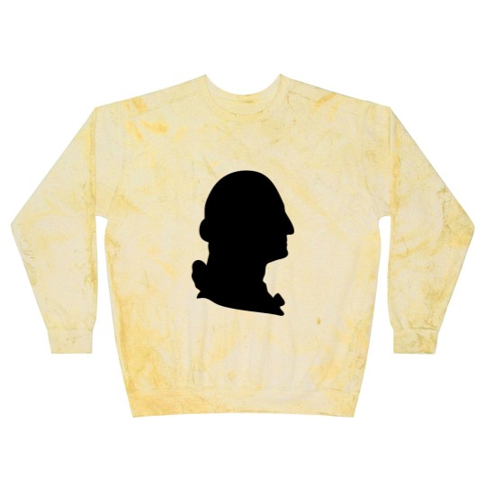 Discover George Washington silhouette Blast Sweatshirts