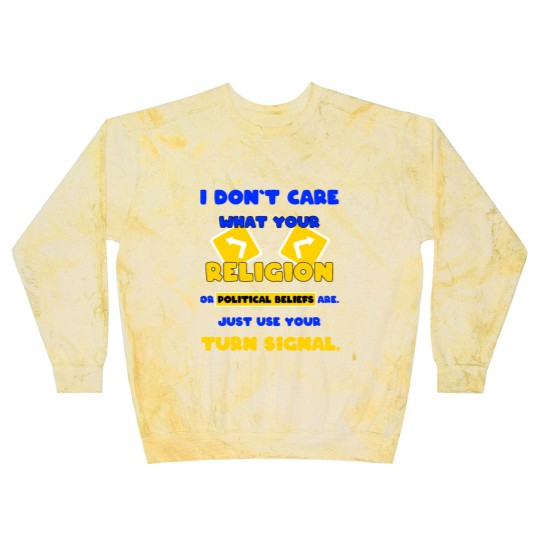 Discover Turn signal use road traffic idiots stupid Blast Sweatshirts