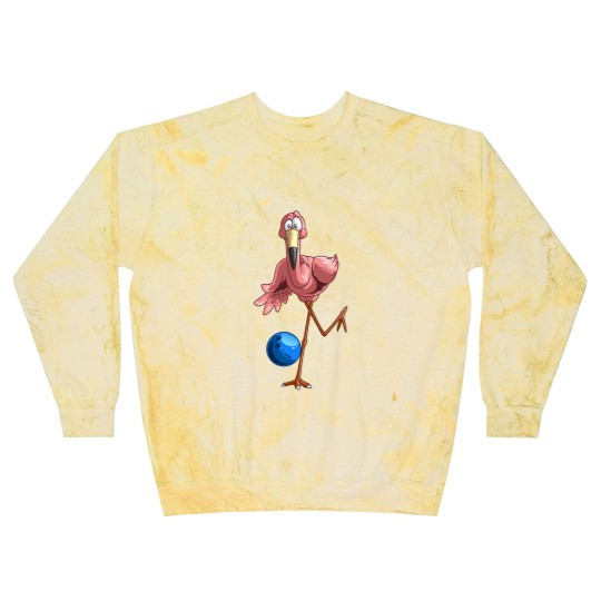 Discover Cool Bowling Flamingo | Funny Shorebirds Lover Player Gift Blast Sweatshirts