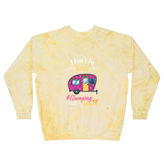 Discover Glamping Queen Camping Grandma Blast Sweatshirts