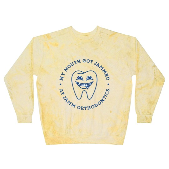 Discover Jamm Orthodontics - My Mouth Got Jammed Jamm Orthodontics - Blast Sweatshirts
