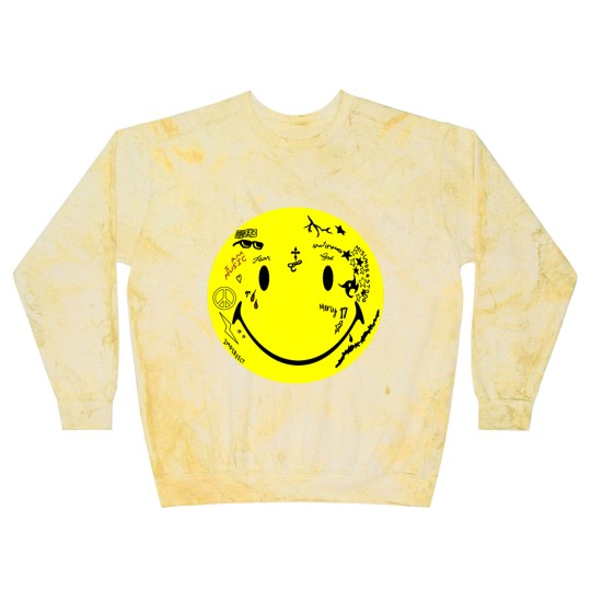 Discover Lil Wayne Tattoo Smiley Blast Sweatshirts