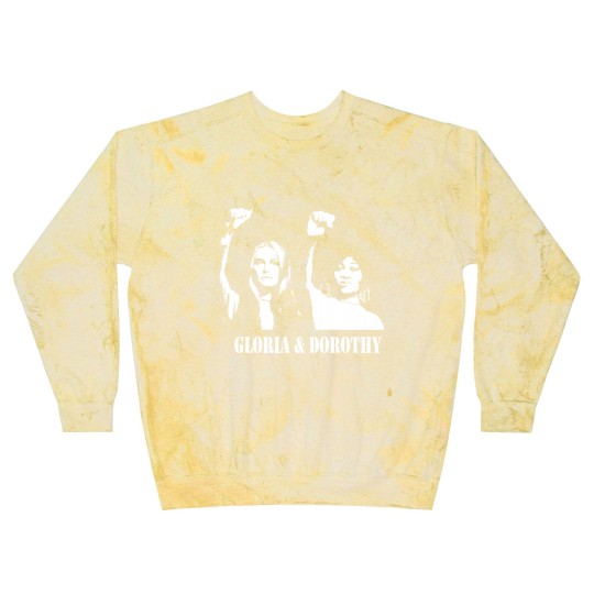 Discover GLORIA & DOROTHY Stencil - Feminism - Blast Sweatshirts
