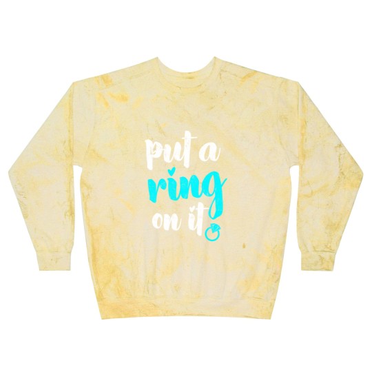 Discover Put a ring on it Blast Sweatshirts