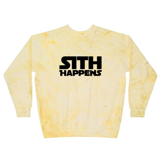 Discover Sith happens Blast Sweatshirts