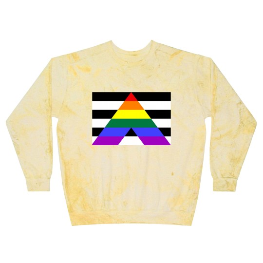 Discover Straight Ally Pride Flag  Essential Blast Sweatshirts