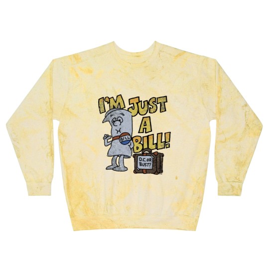 Discover Schoolhouse Rock I'M Just A Bill Blast Sweatshirts