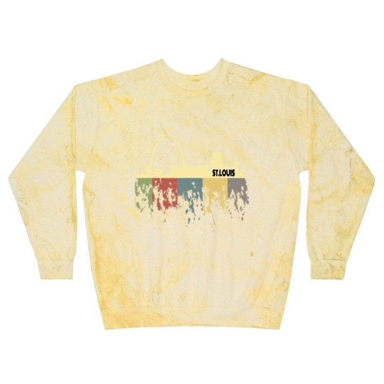 Discover Retro St Louis Blast Sweatshirts Vintage 70s 80s City Silhouette Blast Sweatshirts