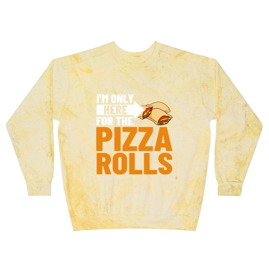 Discover Pizza Rolls Cheese Pepperoni Vegan Blast Sweatshirts