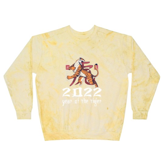 Discover Funny Happy Chinese New Year 2022 Year Of The Tiger 2022 Blast Sweatshirts