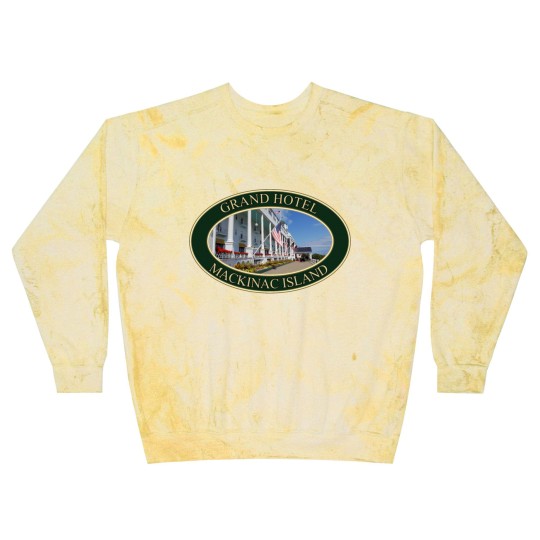 Discover Grand Hotel on Mackinac Island, Michigan Blast Sweatshirts
