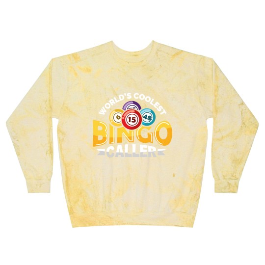 Discover World's Coolest Bingo Caller Lucky Bingo Player Blast Sweatshirts