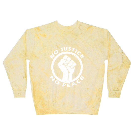 Discover no justice no peace Blast Sweatshirts