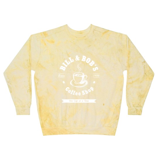 Discover Bill And Bob'S Coffee Shop Aa Recovery Gift Blast Sweatshirts