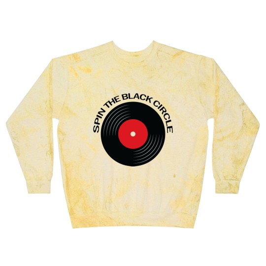 Discover Spin the black Circle - music lover quote - Spin The Black Circle - Blast Sweatshirts
