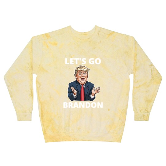 Discover Lets Go Brandon America Flag Blast Sweatshirts